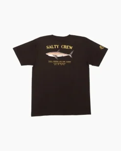 Salty Crew Short Sleeve Shirts Mens|Flies>Bruce SS Tee Black