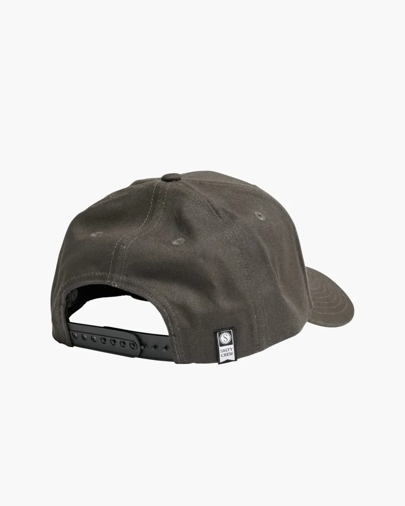 Salty Crew Hats And Headwear|Flies>Cast Off 6 Panel Cap Coal
