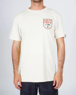 Salty Crew Short Sleeve Shirts Mens|Flies>Current SS Tee White