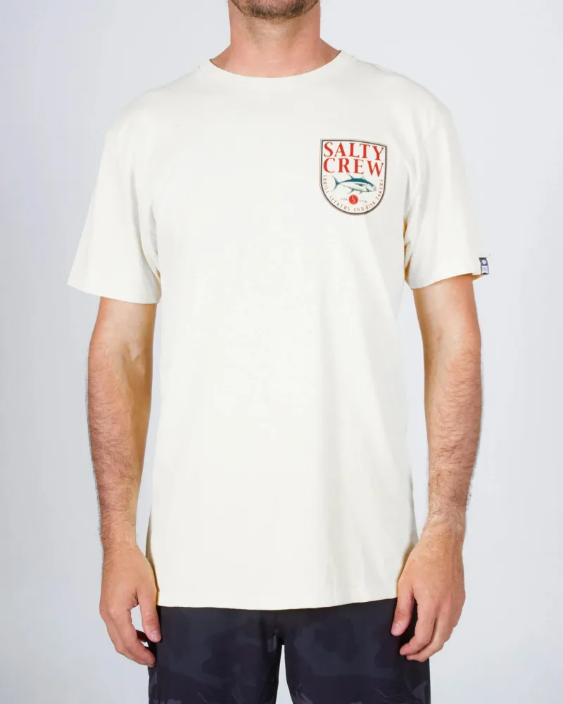 Salty Crew Short Sleeve Shirts Mens|Flies>Current SS Tee White