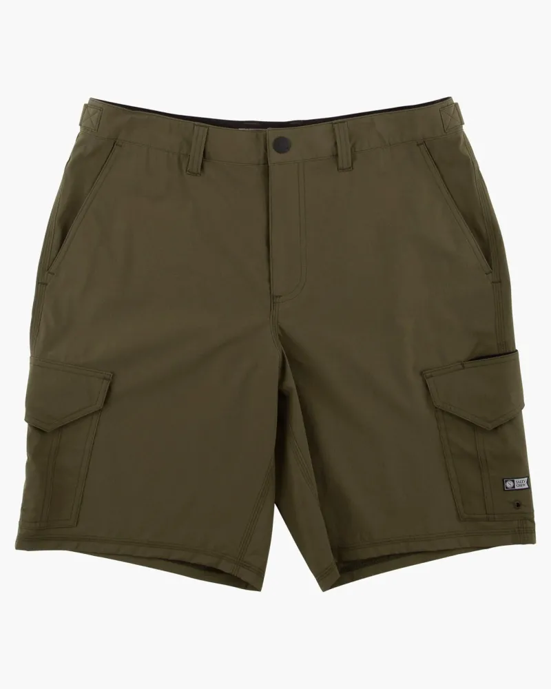 Salty Crew Shorts, Pants And Waders|Flies>Deep Sea III Cargo Short Military