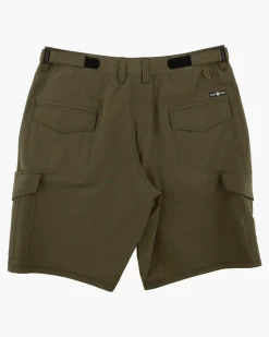 Salty Crew Shorts, Pants And Waders|Flies>Deep Sea III Cargo Short Military
