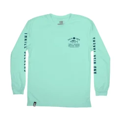 Salty Crew Long Sleeve Shirts Mens|Flies>Fishmonger LS Tech Tee Seafoam