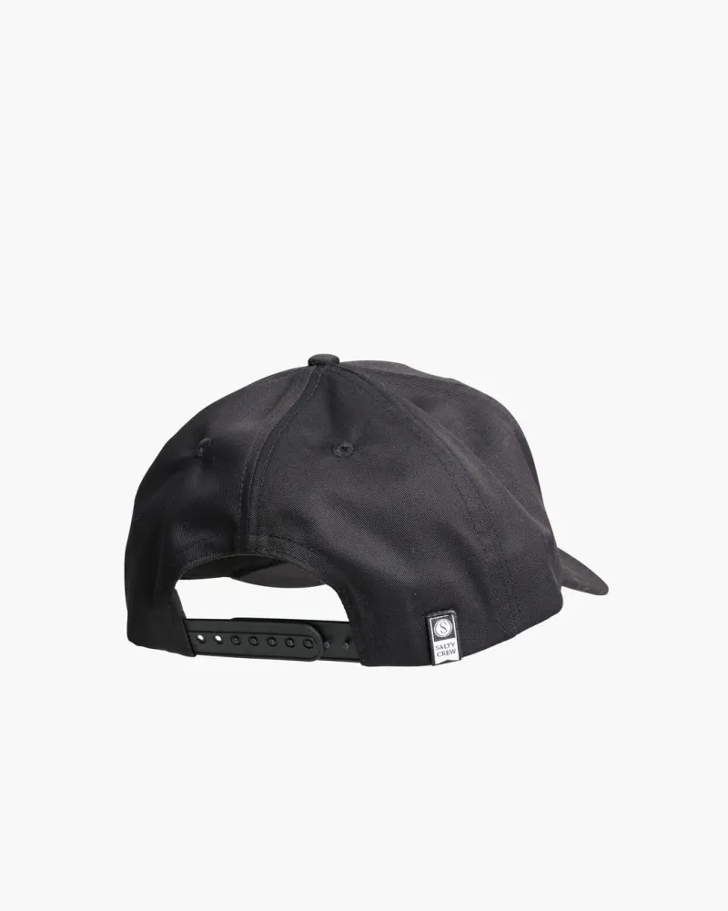 Salty Crew Hats And Headwear|Flies>Fly Trap 5 Panel Cap Black
