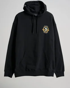 Salty Crew Jackets And Jumpers|Flies>Interclub Hoodie Black
