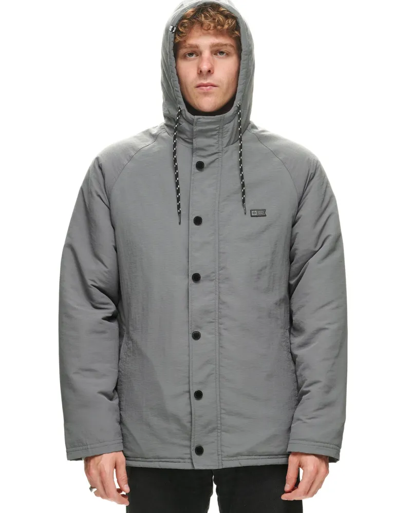 Salty Crew Jackets And Jumpers|Flies>Long Shore Parka Jacket Dark Slate