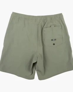 Salty Crew Shorts, Pants And Waders|Flies>Lowtide Elastic Boardshort Vintage Millitary