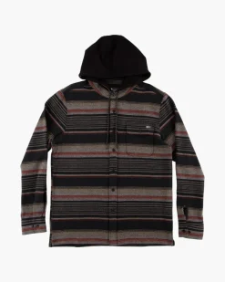 Salty Crew Jackets And Jumpers|Flies>Mainland Flannel Black