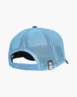 Salty Crew Hats And Headwear|Flies>Pinnacle 2 Retro Trucker Slate Blue