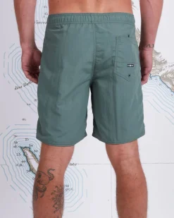 Salty Crew Shorts, Pants And Waders|Flies>Quiver Elastic Boardshort Fatigue Green