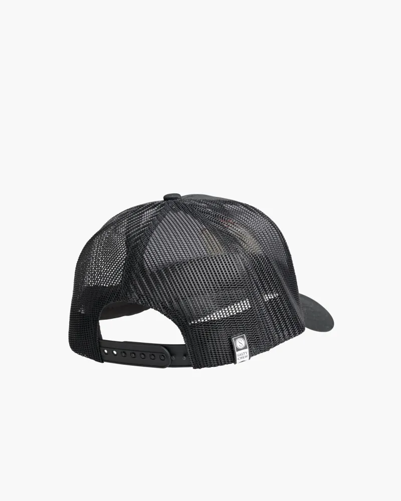 Salty Crew Hats And Headwear|Flies>Skipjack Retro Trucker Black