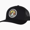 Salty Crew Hats And Headwear|Flies>Toads Retro Trucker Hat Black