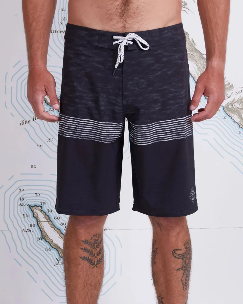 Salty Crew Shorts, Pants And Waders|Flies>Vessels Boardshort Black