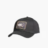 Salty Crew Hats And Headwear|Flies>Yellowfin 6 Panel Cap Black