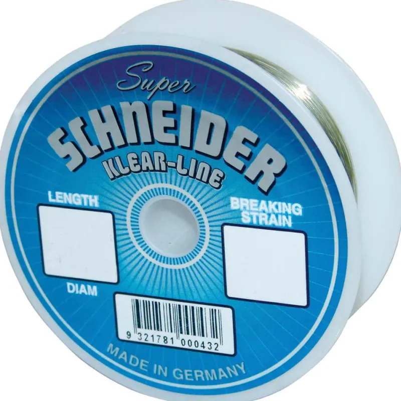 Schneider Flies|Monofilament Lines>Line Leader Clear 500m