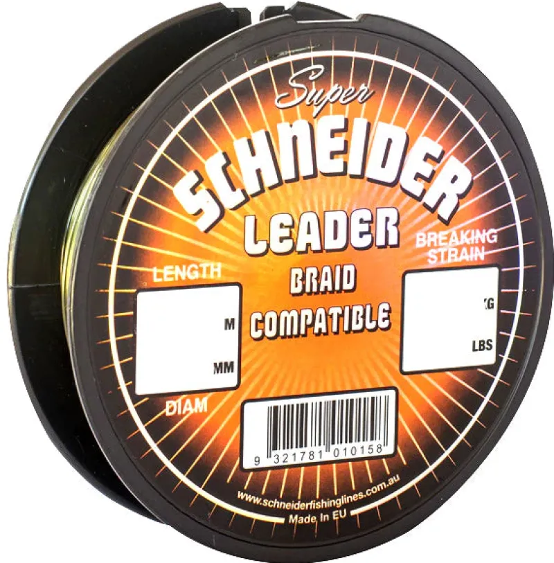 Schneider Flies|Fishing Lines>Line Leader Green 100m