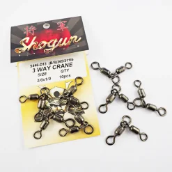 Shogun Swivels|Flies>3 Way Crane 10pk