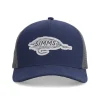 Simms Hats And Headwear|Flies>Double Haul Trucker Midnight
