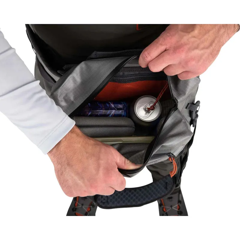 Simms Tackle Bags And Backpacks|Flies>Dry Creek Zip Hip Pack Steel