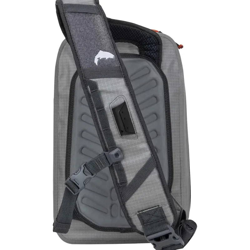 Simms Tackle Bags And Backpacks|Flies>Dry Creek Zip Sling Pack Steel