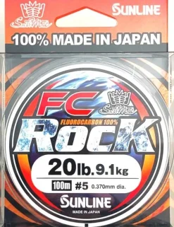 Sunline Flies|Fishing Lines>FC Rock Fluorocarbon Leader 100m