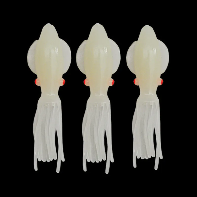 TackleWest Soft Plastic Lures|Flies>SW Lab Hi Glow Soft Bottle Squid