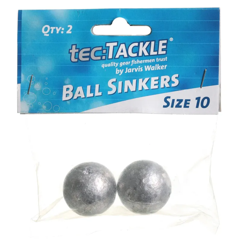 Tec Tackle Sinkers|Flies>Tectackle Ball Sinker