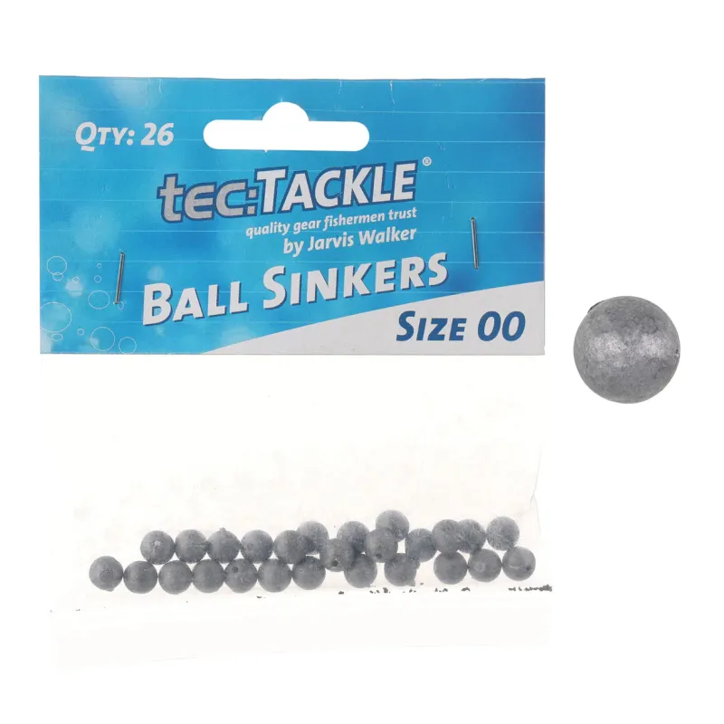 Tec Tackle Sinkers|Flies>Tectackle Ball Sinker