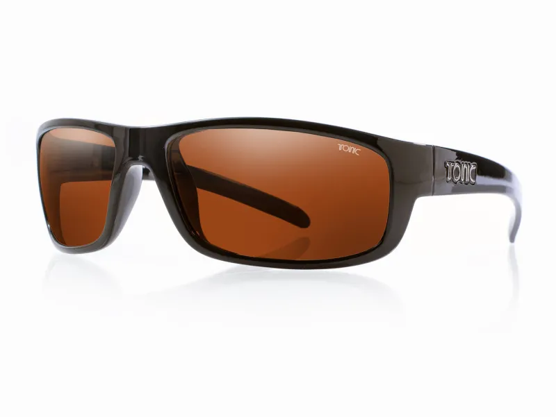 Tonic Sunglasses|Flies>Bono Shiny Blk Glass