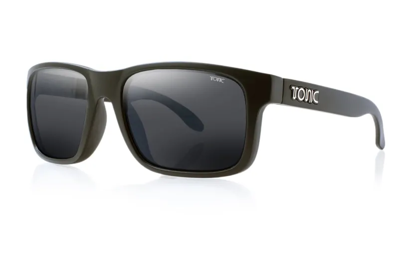 Tonic Sunglasses|Flies>Mo Matt Black Glass