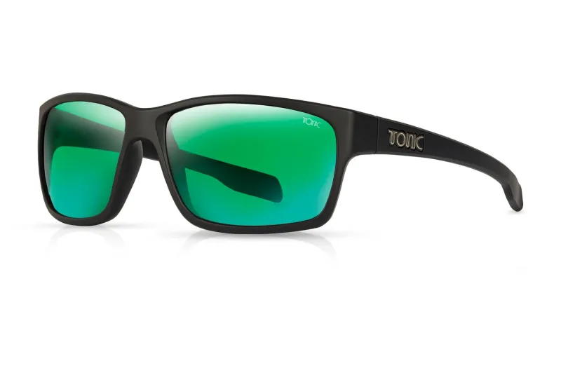 Tonic Sunglasses|Flies>Tittan Matt Black Glass