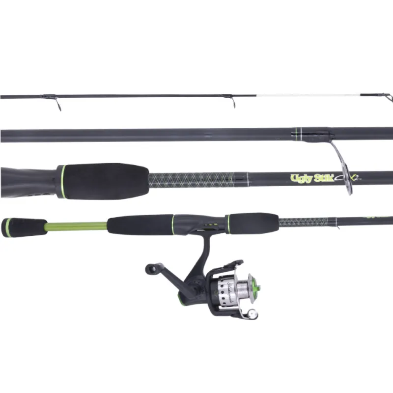 Shakespeare Flies|Pre-Mounted Rod And Reel Combos>Ugly Stik GX2 Youth 562 M 3-6kg Combo