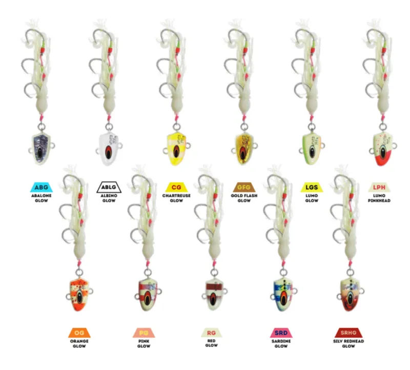 TackleWest Vexed Hybrid Jigs|Flies>Vexed Bottom Meat Deluxe Light