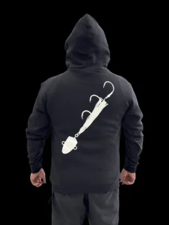 Vexed Jackets And Jumpers|Flies>Bottom Meat Hoody Black