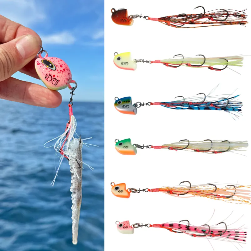 Vexed Vexed Hybrid Jigs|Flies>Bottom Meat Junior Bundle