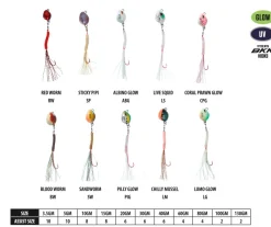 Vexed Vexed Hybrid Jigs|Flies>Bottom Worm Long Shank