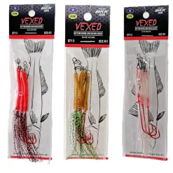 Vexed Assist Hooks|Flies>Bottom Worm Long Shank Assist 3-pack