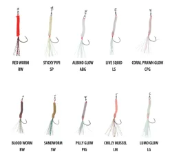 Vexed Assist Hooks|Flies>Bottom Worm Mutsu Assist 3-pack