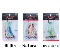 Vexed Lead Head Jig Lures|Flies>Buckabou Jig 5-pack