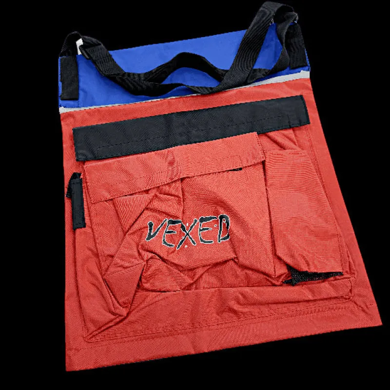 Vexed Tackle Bags And Backpacks|Flies>Deluxe Wading Bag Blue/Red