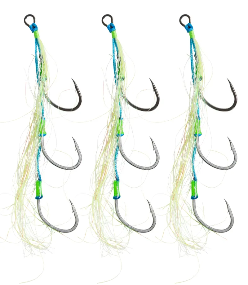 Vexed Assist Hooks|Flies>Flashy Triple Bait Assist