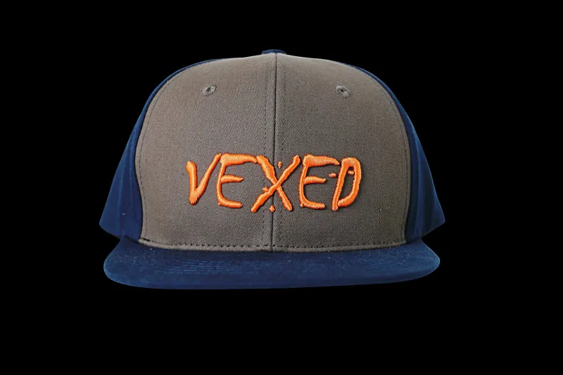Vexed Hats And Headwear|Flies>Flatbill Cap Blue/Grey