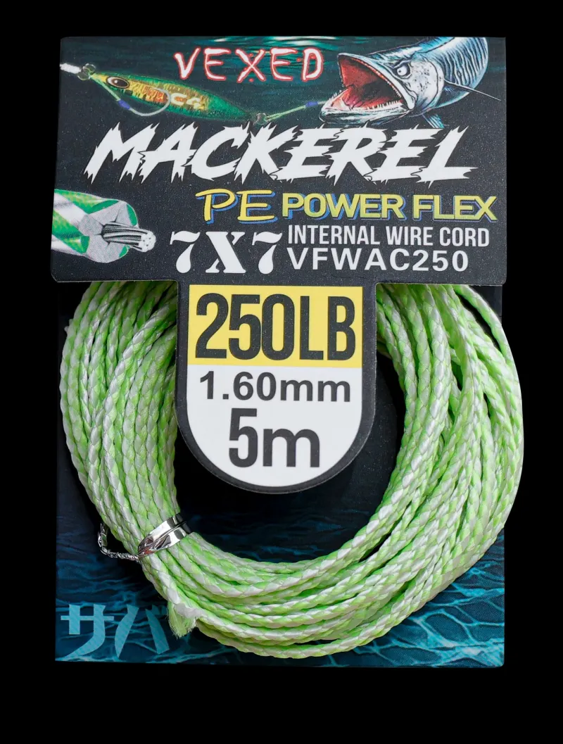 Vexed Flies|Fishing Lines>Glow PE Power Flex Wire Cord 5m