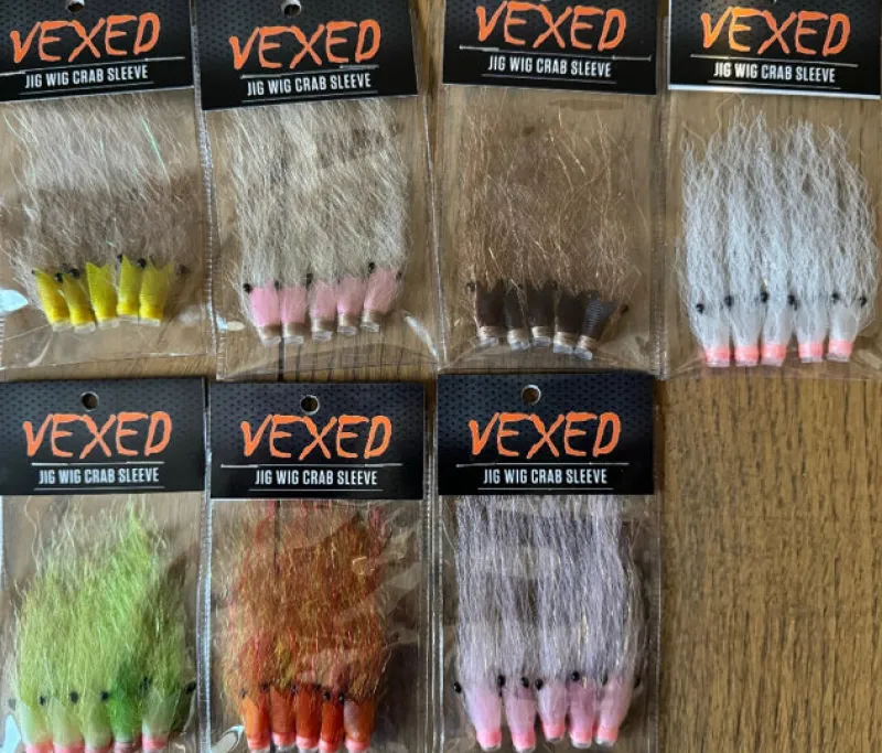 Vexed Lead Head Jig Lures|Flies>Jig Wig Crabsleeve