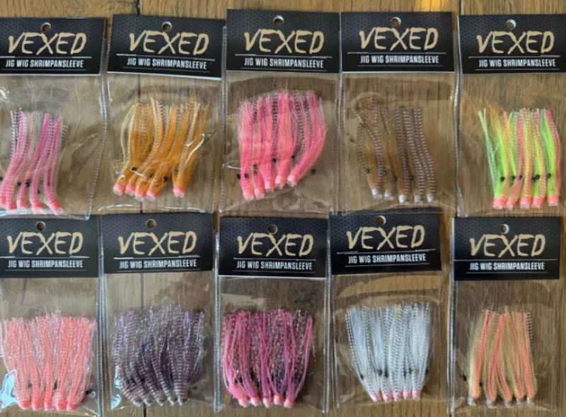 Vexed Lead Head Jig Lures|Flies>Jig Wig Shrimpansleeve
