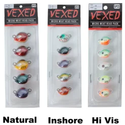Vexed Vexed Hybrid Jigs|Flies>Micro Meat Spare Head 5-pack