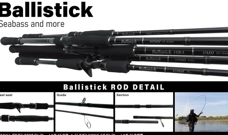 Yamaga Flies|Surf/Beach/Rock Rods>Blanks Ballistick TZ Nano