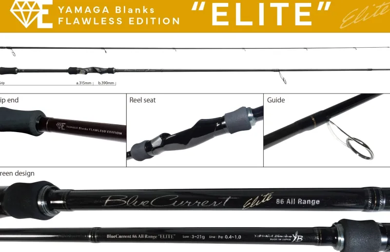 Yamaga Flies|Light Rods>Blanks Blue Current 86 TZ Nano All-Range Elite