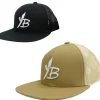 Yamaga Hats And Headwear|Flies>Blanks Flat Visor Mesh Cap