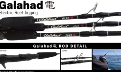 Yamaga Flies|Offshore Rods>Blanks Galahad Electric